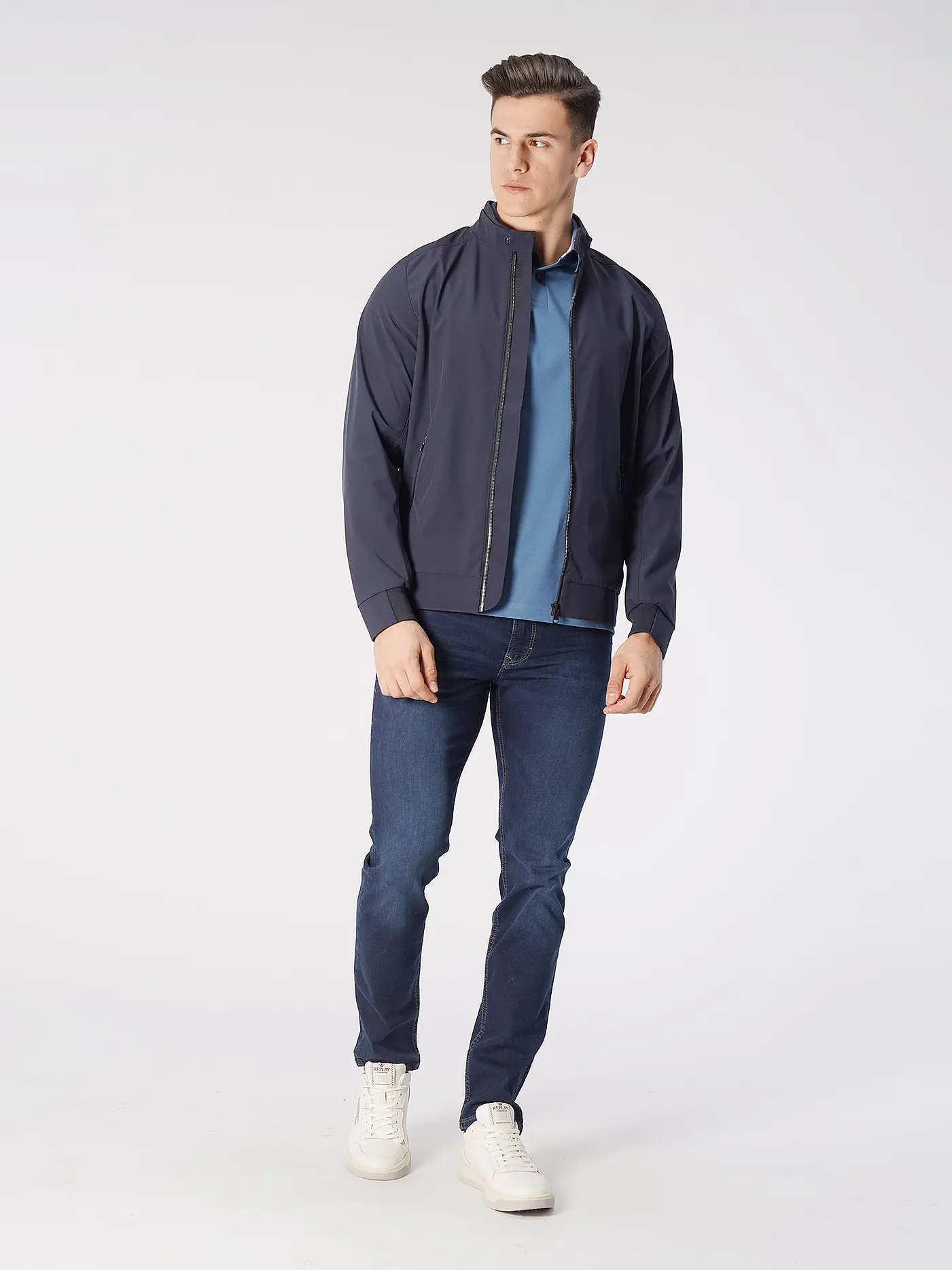 TOMMY HILFIGER | Poloshirt Regular Fit | blau